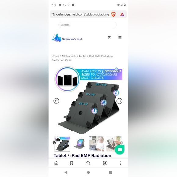 EMF Tablet / iPad Case - Picture 6 of 13